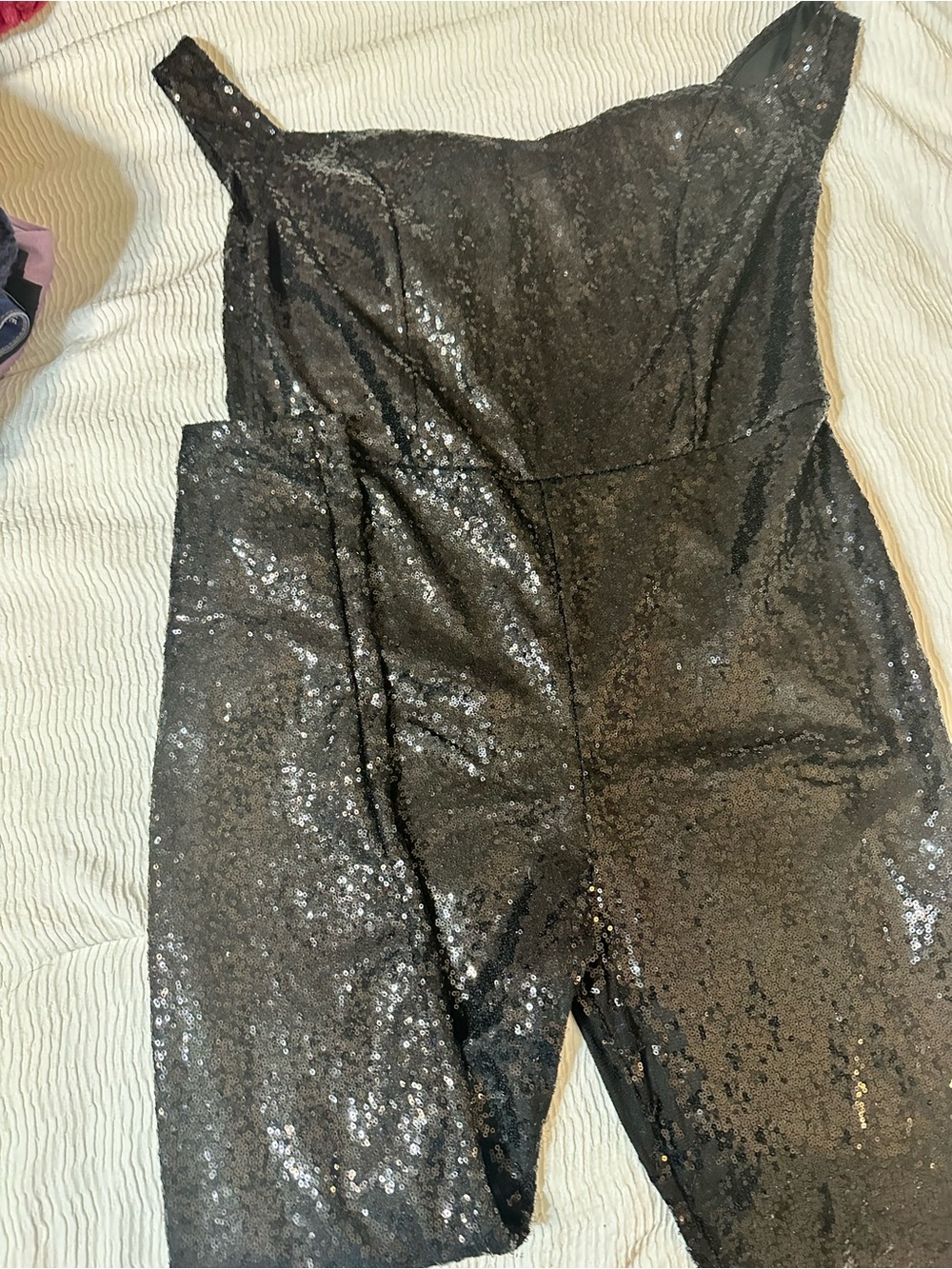 Black Sequin Women’s Jumpsuit